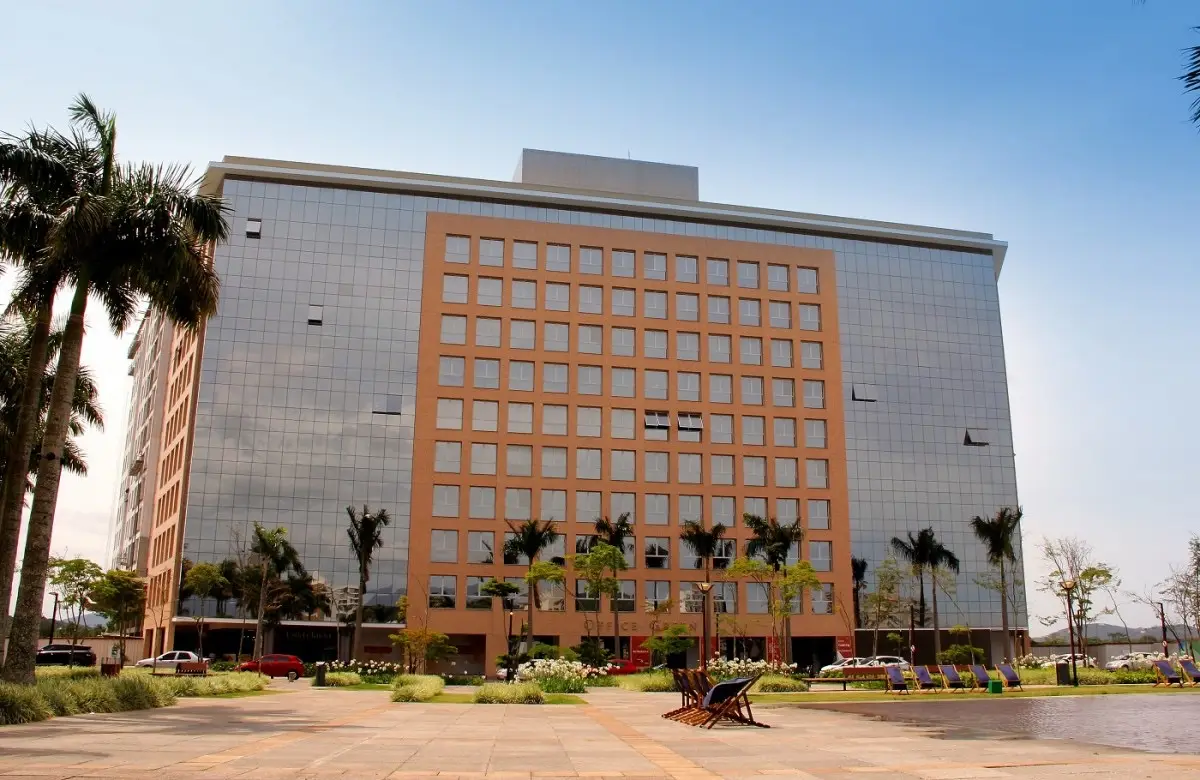 Fachada do Office Green
